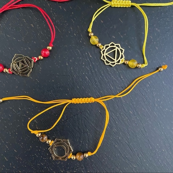Chakra Yoga Heaking Energy 7 Colorful Bracelts - Picture 6 of 7